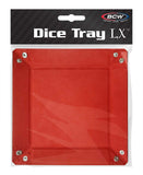 BCW Dice Tray LX Square Red - Gap Games