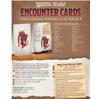 Beadle & Grimm's Encounter Cards - Challenge Rating 0-6: Pack 2 - Gap Games