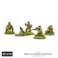 Belgian Army light mortar & sniper teams - Gap Games