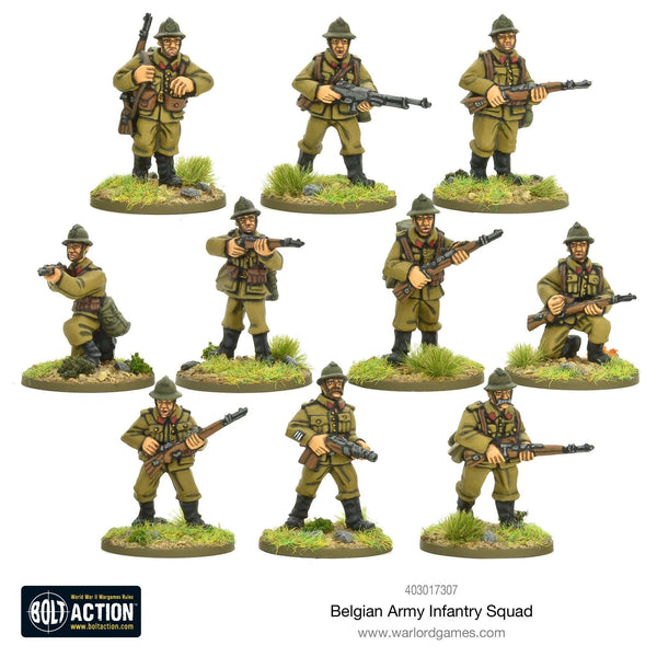 Belgian Infantry Squad - Gap Games