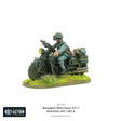 Bersaglieri Moto-Guzzi GT17 Motorbike with LMG A - Gap Games