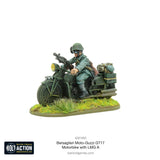 Bersaglieri Moto-Guzzi GT17 Motorbike with LMG A - Gap Games