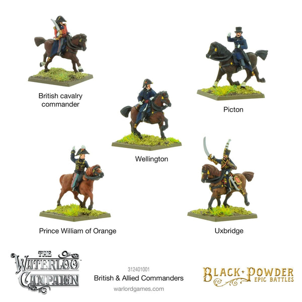 Black Powder Epic Battles: Napoleonic British & Allied Commanders - Gap Games
