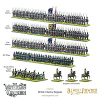 Black Powder Epic Battles: Waterloo - British Infantry Brigade - Gap Games