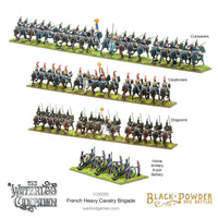 Black Powder Epic Battles: Waterloo - French Heavy Cavalry Brigade - Gap Games