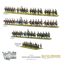 Black Powder Epic Battles: Waterloo - French Light Cavalry Brigade - Gap Games