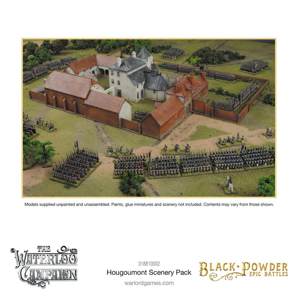 Black Powder Epic Battles: Waterloo - Hougoumont Scenery Pack - Gap Games