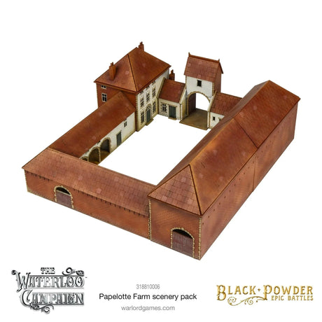 Black Powder Epic Battles - Waterloo: Papelotte Farm Scenery Pack - Gap Games