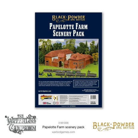 Black Powder Epic Battles - Waterloo: Papelotte Farm Scenery Pack - Gap Games