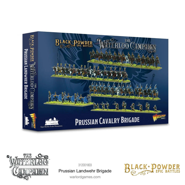 Black Powder Epic Battles - Waterloo: Prussian Cavalry Brigade - Gap Games