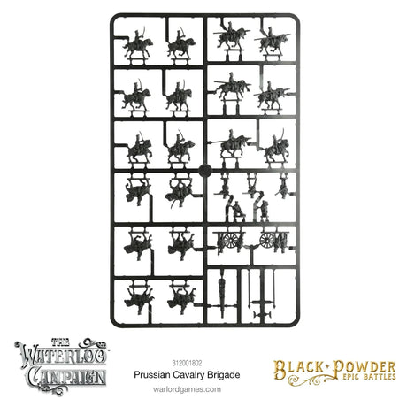 Black Powder Epic Battles - Waterloo: Prussian Cavalry Brigade - Gap Games