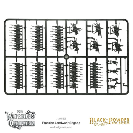 Black Powder Epic Battles - Waterloo: Prussian Landwehr Brigade - Gap Games