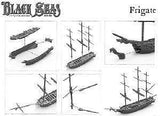 Black Seas - Frigates & Brigs Flotilla (1770-1830) - Gap Games