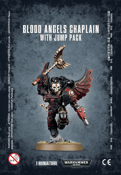 Blood Angels: Chaplain with Jump Pack - Gap Games