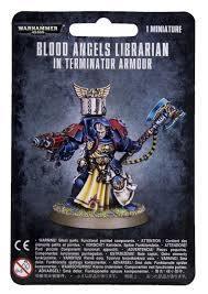 Blood Angels: Librarian in Terminator Armour - Gap Games