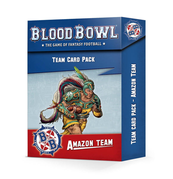 Blood Bowl: Amazon Team Card Pack - Gap Games