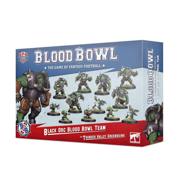 Blood Bowl: Black Orc Blood Bowl Team - The Thunder Valley Greenskins - Gap Games