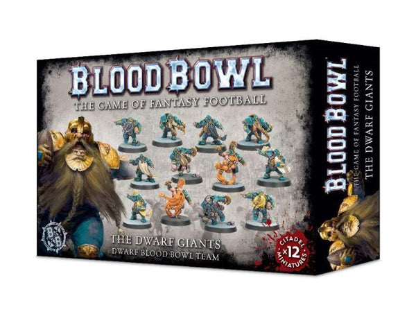 Blood Bowl: The Dwarf Giants - Dwarf Blood Bowl Team - Gap Games