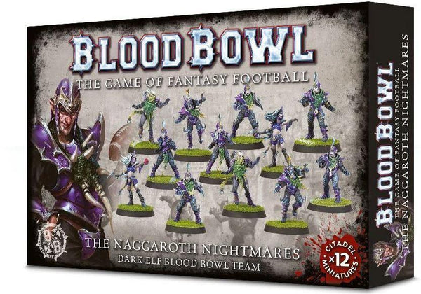 Blood Bowl: The Naggaroth Nightmares - Dark Elf Blood Bowl Team - Gap Games