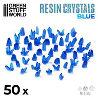 Blue Resin Crystals - Medium - Gap Games