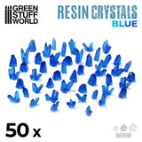 Blue Resin Crystals - Medium - Gap Games
