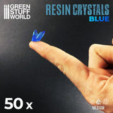 Blue Resin Crystals - Medium - Gap Games