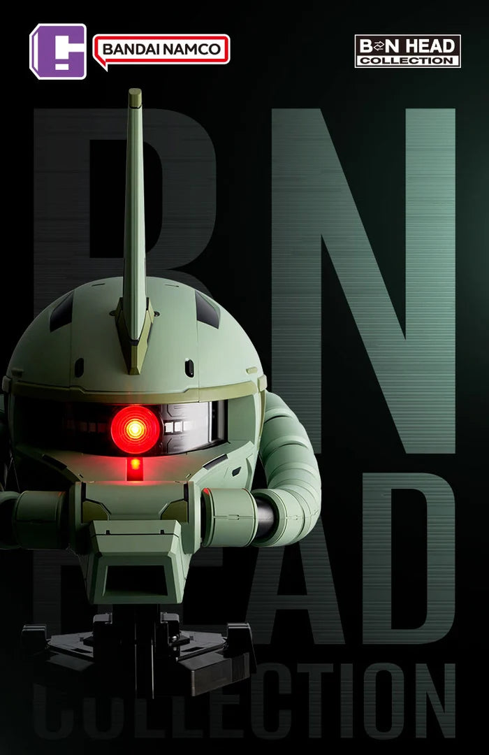 BN Head Collection MS-06F Zaku II
