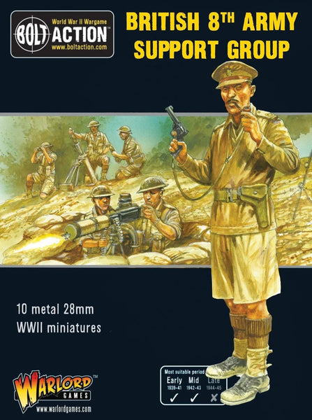 Bolt Action - 8th Army support group - Gap Games