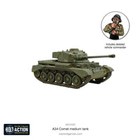 Bolt Action - A34 Comet Heavy Tank - Gap Games