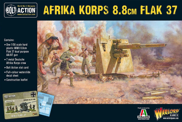 Bolt Action - Afrika Korps 8.8cm Flak 37 - Gap Games
