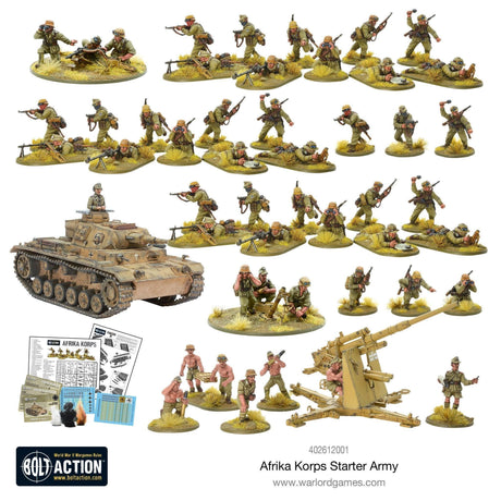 Bolt Action - Afrika Korps Starter army - Gap Games
