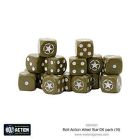Bolt Action - Allied Star D6 Dice - Gap Games
