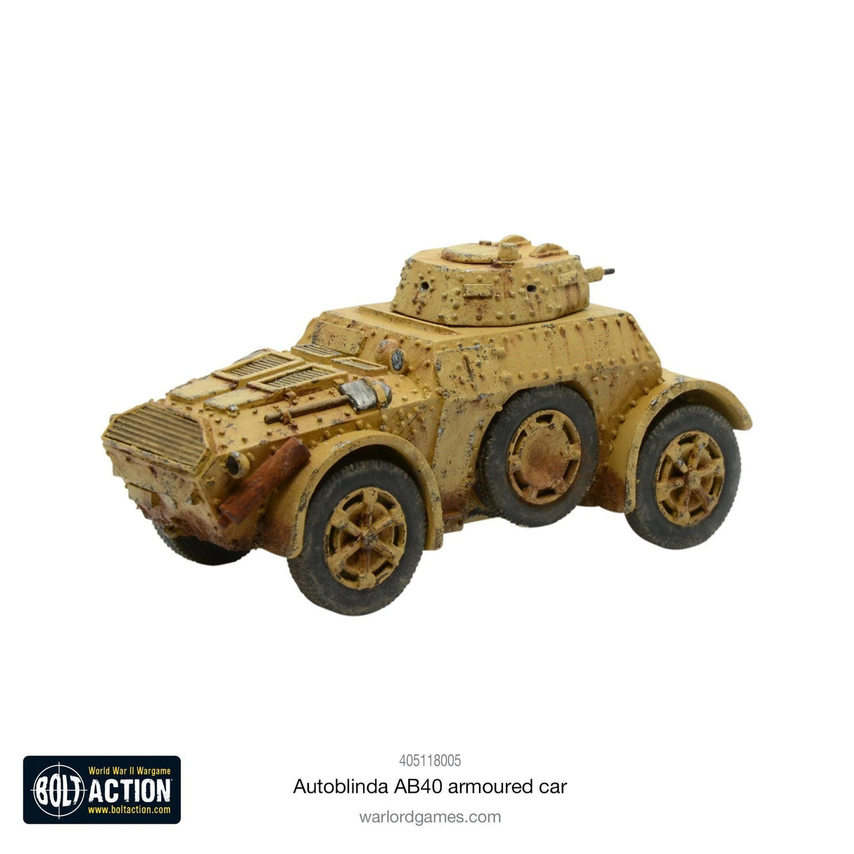 Bolt Action: Autoblinda AB40 Armoured Car - Gap Games