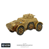Bolt Action: Autoblinda AB40 Armoured Car - Gap Games