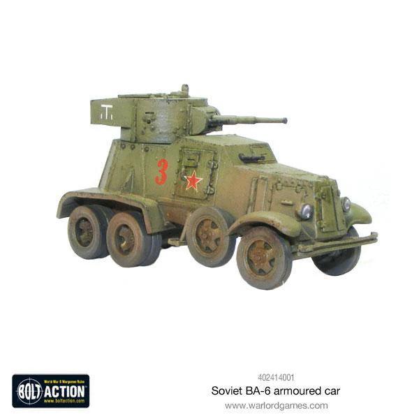 Bolt Action - BA-6 Armoured Car - Gap Games