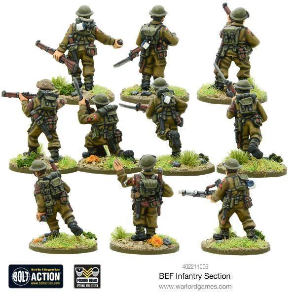 Bolt Action - BEF Infantry Section - Gap Games