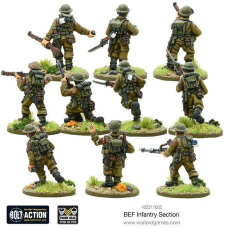 Bolt Action - BEF Infantry Section - Gap Games