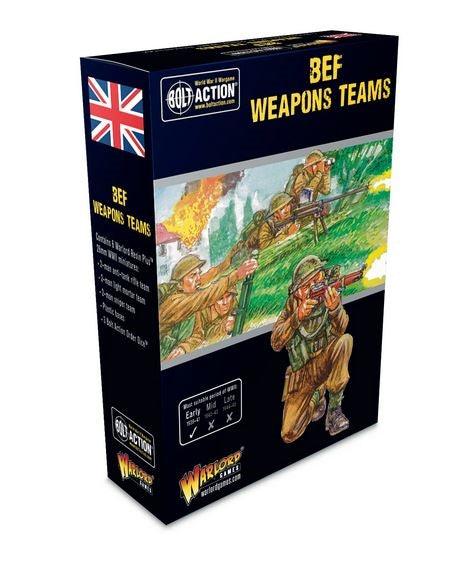 Bolt Action - BEF Weapons Teams - Gap Games
