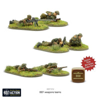 Bolt Action - BEF Weapons Teams - Gap Games