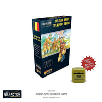 BOLT ACTION: Belgian Army weapons teams - Gap Games