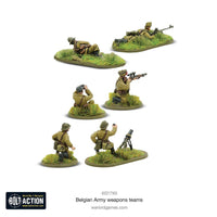 BOLT ACTION: Belgian Army weapons teams - Gap Games