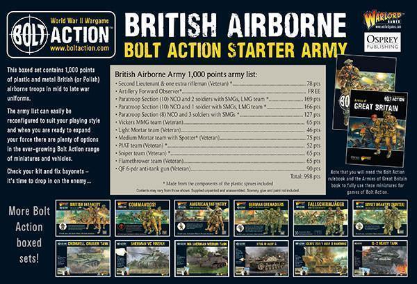 Bolt Action - British Airborne Starter Army - Gap Games