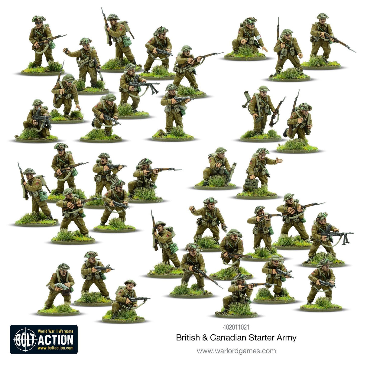 Bolt Action - British & Canadian Army (1943-45) Starter Army - Gap Games