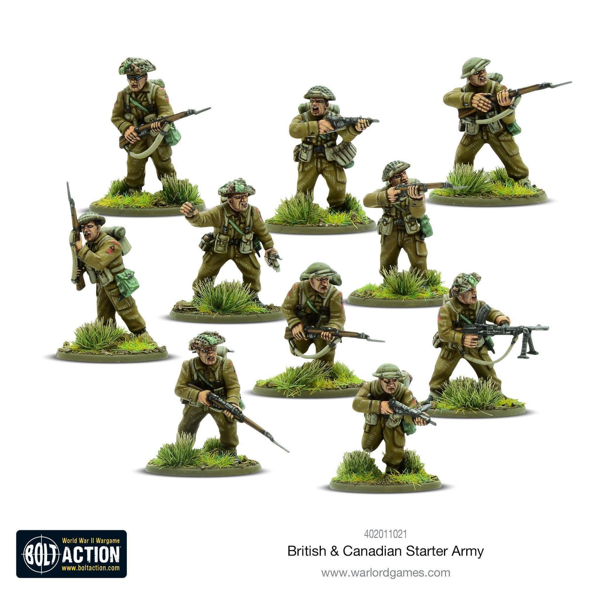 Bolt Action - British & Canadian Army (1943-45) Starter Army - Gap Games
