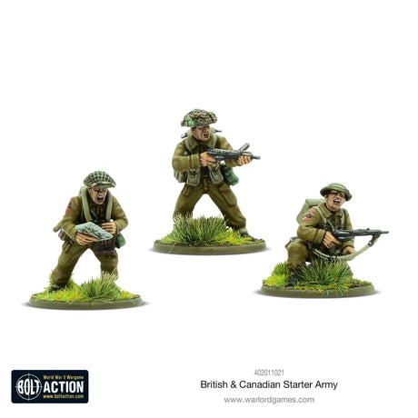 Bolt Action - British & Canadian Army (1943-45) Starter Army - Gap Games
