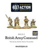 Bolt Action: British Army Command - Gap Games