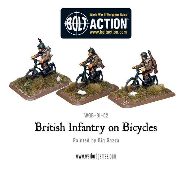 Bolt Action: British Infantry On Bicycles - Gap Games
