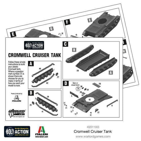 Bolt Action - Cromwell Cruiser Tank - Gap Games