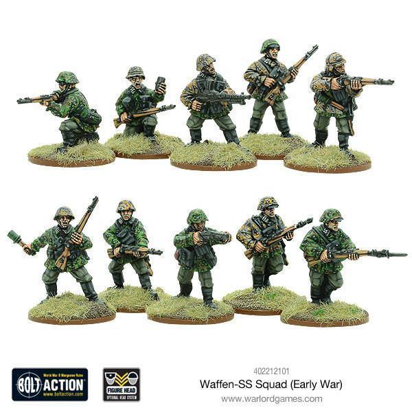 Bolt Action - Early War Waffen-SS squad (1939-1942) - Gap Games