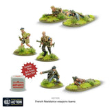 Bolt Action - French Resistance Weapons Teams - Gap Games